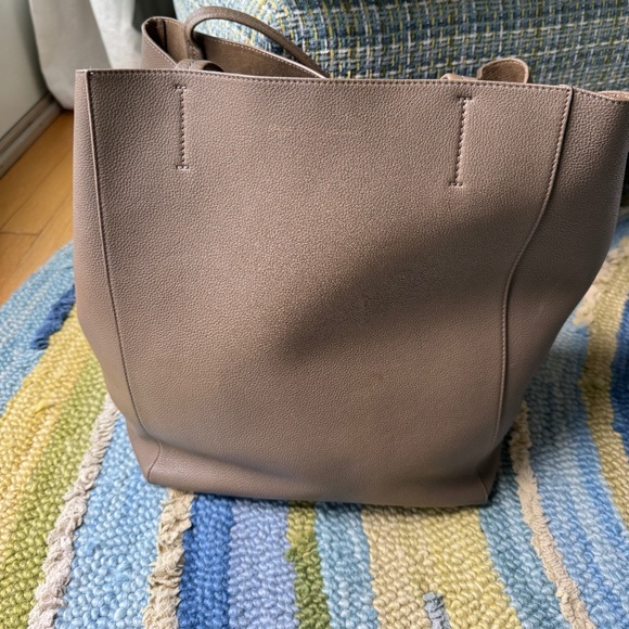 Celine Cabas Tote, by Phoebe Philo Taupe - Picture 1 of 8